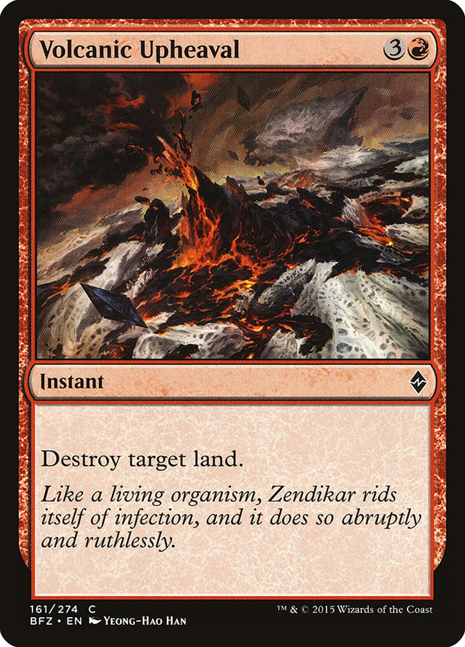 Soulèvement volcanique [Bataille de Zendikar]
