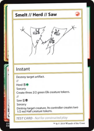 Fonderie // Troupeau // Scie (Édition 2021) [Cartes de test des boosters mystères]