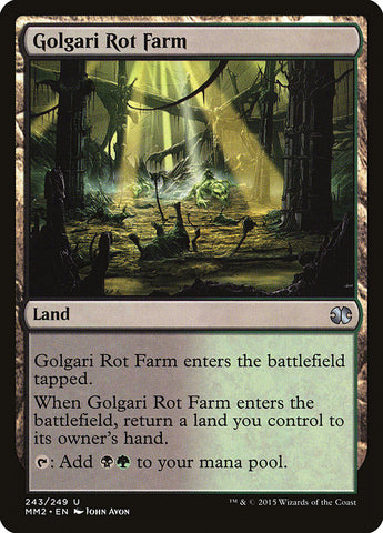Ferme de Golgari rotie [Modern Masters 2015]