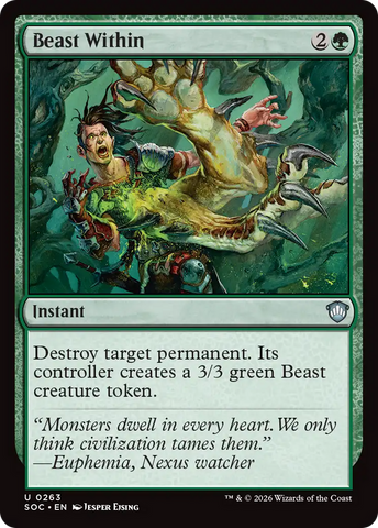 Bestia interior [Secretos de Strixhaven Commander]