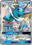 Vaporeon GX (SM172) [Sol y Luna: Promociones Black Star]