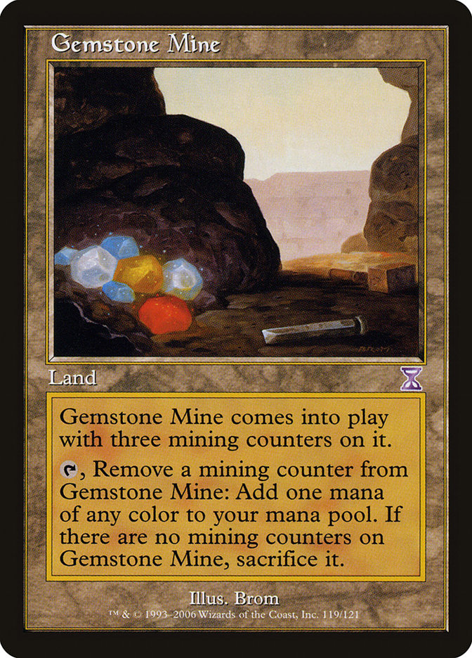 Mine de gemmes [Coupure temporelle de spirale temporelle]