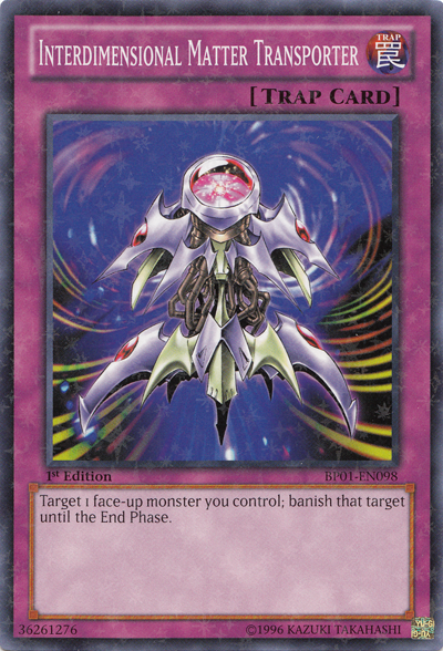 Téléporteur de Matière Interdimensionnel [BP01-FR098] Starfoil Rare