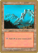 Montaña (mj374) (Mark Justice) [Pro Tour Collector Set]