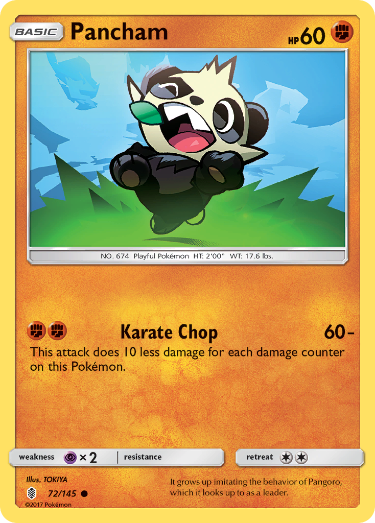 Pancham (72/145) [Soleil et Lune : Gardiens Ascendants]