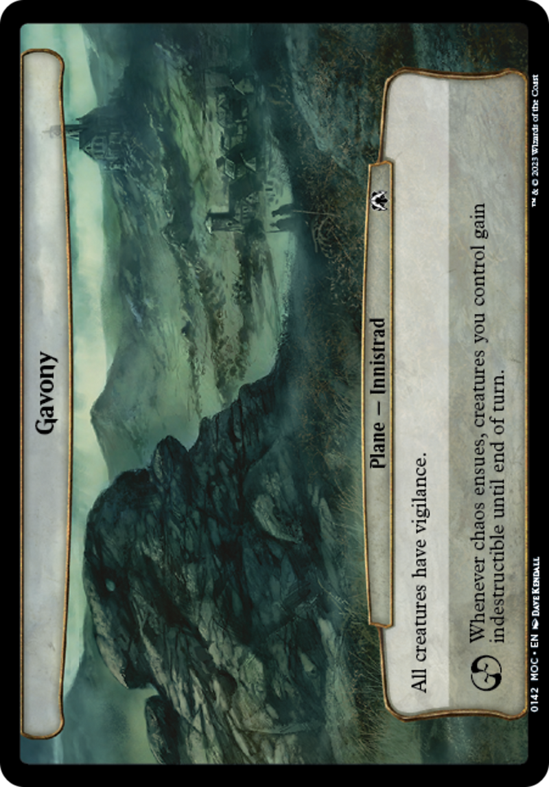 Gavony [Marcha de la Máquina Commander]