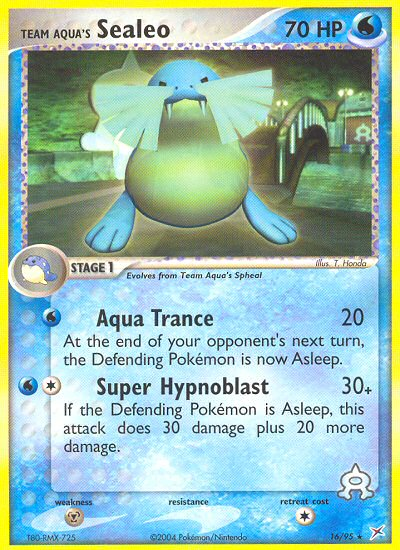 Obalie de la Team Aqua (16/95) [EX: Team Magma vs Team Aqua]
