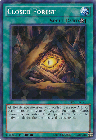 Forêt fermée [BP03-FR171] Rare Brisoeil
