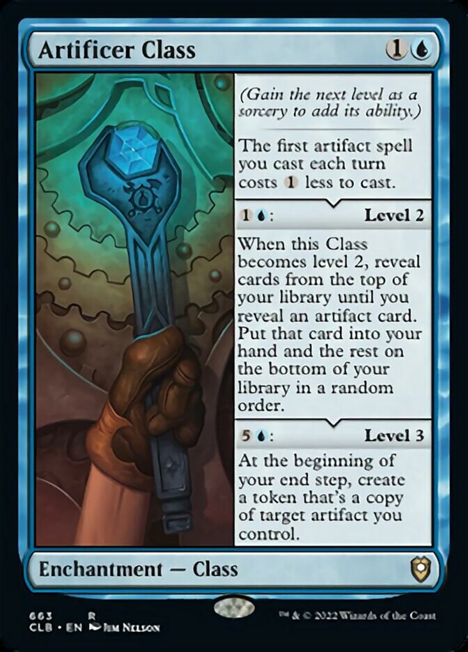 Classe d'artisan [Commander Legends : La Bataille de la Porte de Baldur]