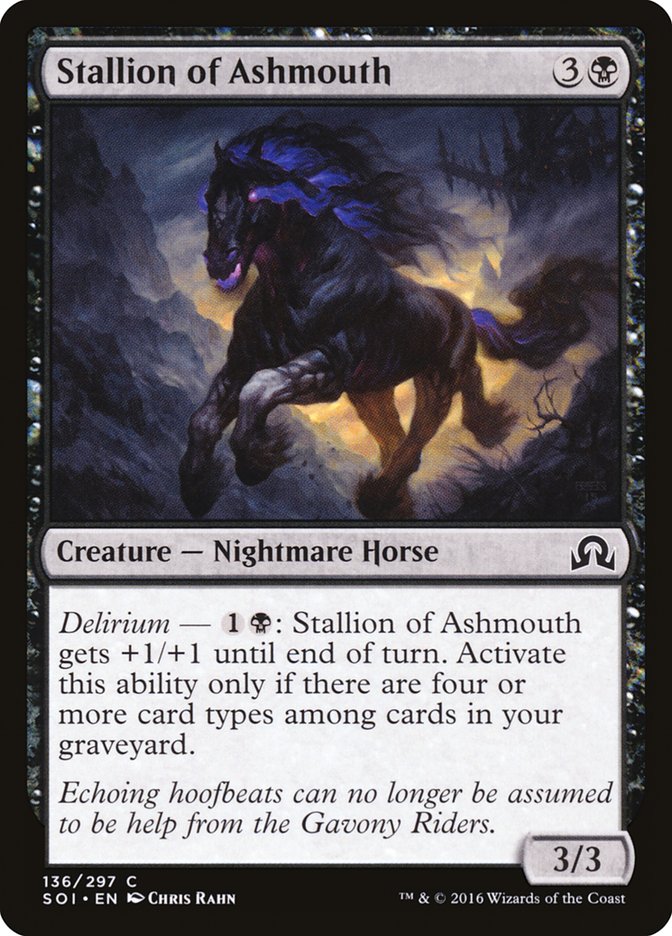 Étalon de Cendregueule [Ténèbres sur Innistrad]