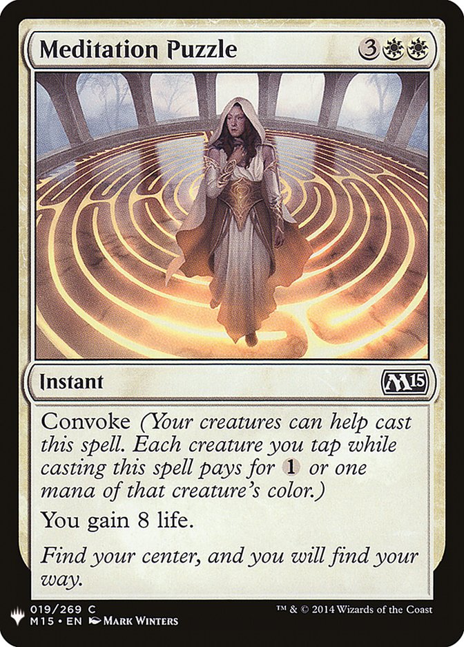 Puzle de Meditación [Mystery Booster]
