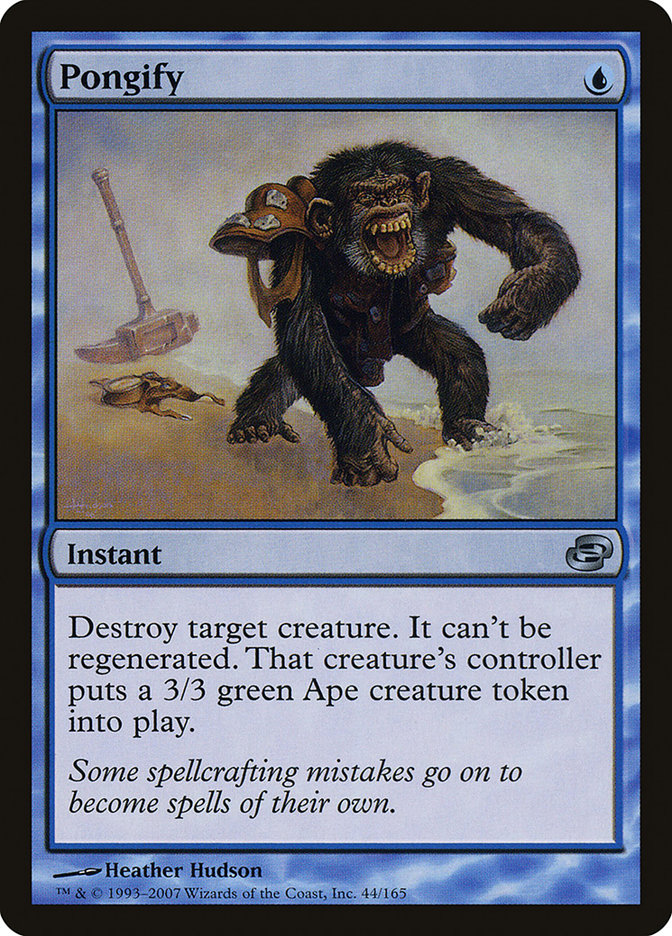 Pongifier [Chaos planaire]