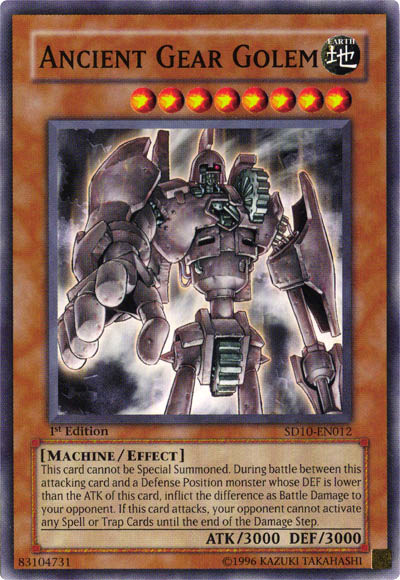 Golem Rouages Anciens [SD10-FR012] Commune