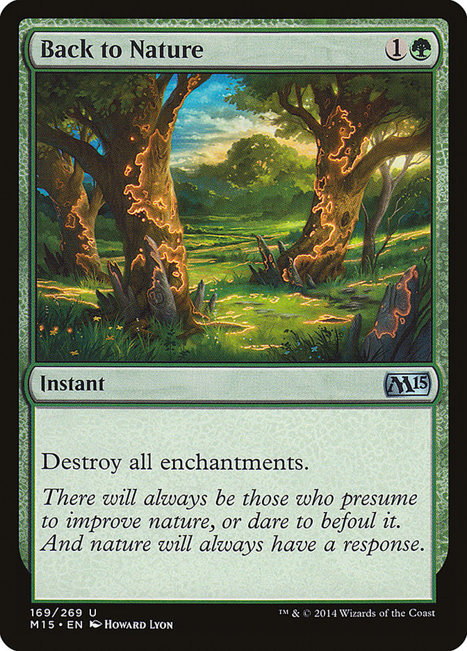 Retour à la nature [Magic 2015]