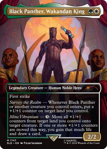 Black Panther, Rey de Wakanda [Serie Secret Lair Drop]