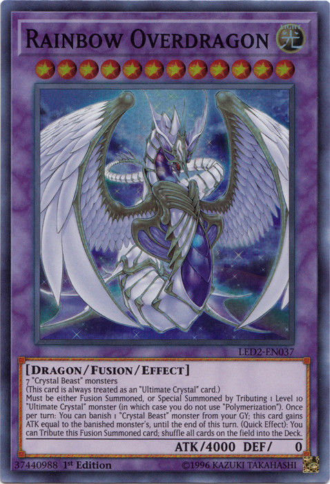 Rainbow Overdragon [LED2-ES037] Súper Rara