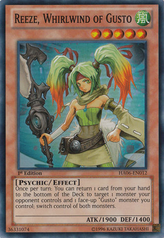 Reeze, tourbillon de goût [HA06-FR012] Super Rare