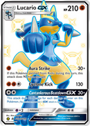 Lucario GX (SV64/SV94) [Soleil et Lune : Destinées Occultes - Coffre des Brillants]