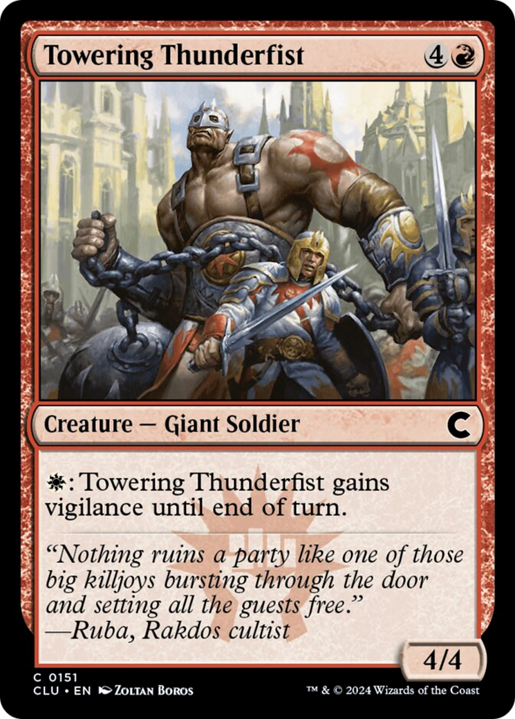 Poing foudroyant gigantesque [Ravnica: Cluedo Edition]
