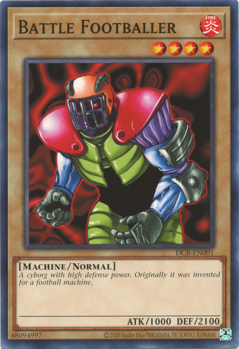 Battle Footballer (25.º Aniversario) [DCR-EN001] Común