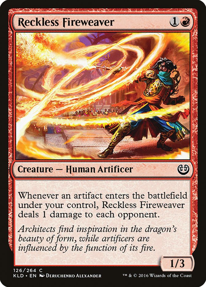 Tisserande incendiaire téméraire [Kaladesh]