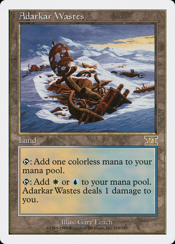 Friches d'Adarkar [Sixième édition]