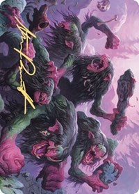 Carte d'art Hagi (signature estampillée or) [Série d'illustrations de Kaldheim]