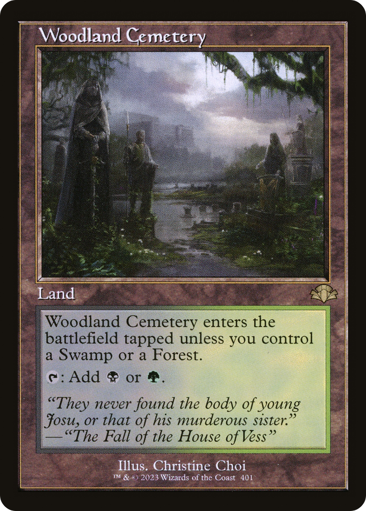 Cimetière boisé (Rétro) [Dominaria Remastered]