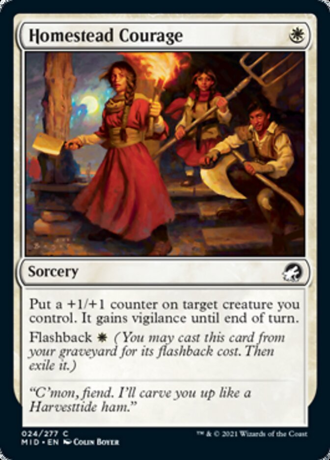 Courage du foyer [Innistrad: Chasse de minuit]