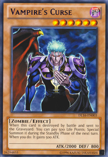 Malédiction du Vampire (Violet) [DL16-EN003] Rare