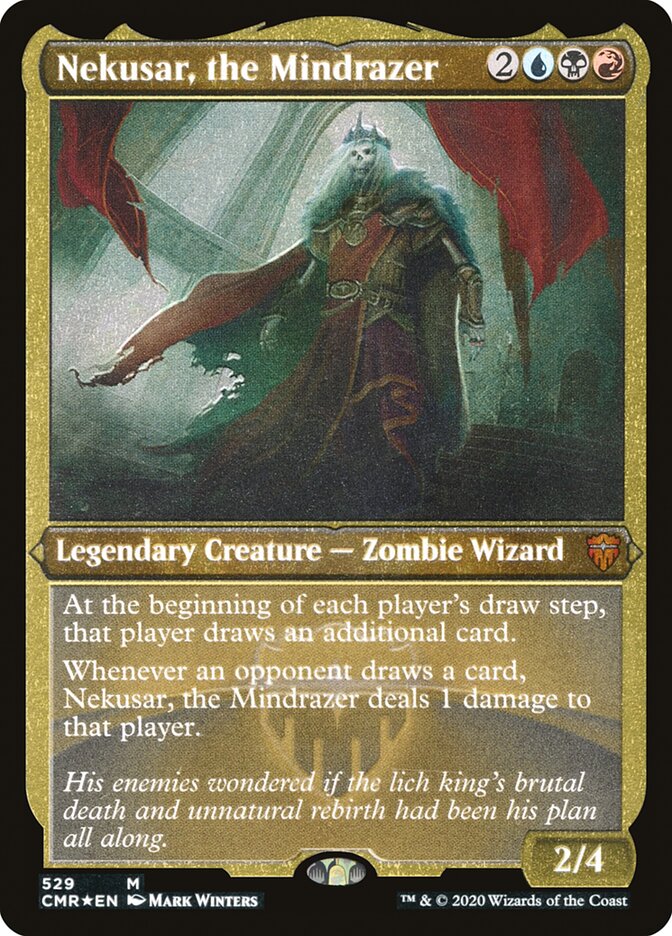 Nekusar, le broyeur d'esprit (Gravé) [Commander Legends]