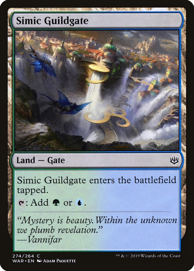 Porte de guilde de Simic [La guerre des Planeswalkers]