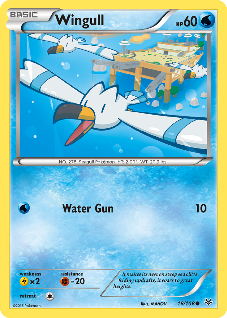 Goélise (18/108) [XY: Ciel Rugissant]