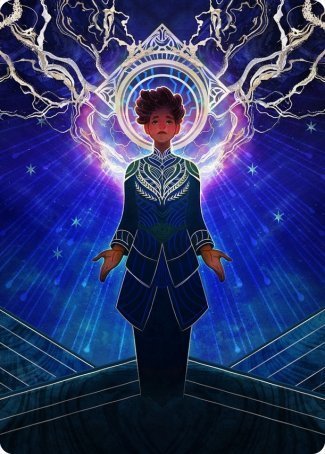 Remue-Méninges, carte artistique [Strixhaven : L'Académie des mages, série artistique]