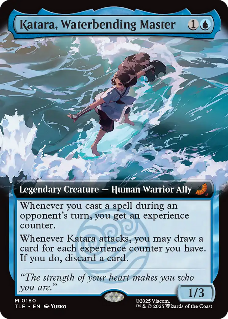 Katara, Maîtresse de l'Eau (Art étendu) [Avatar: Le dernier maître de l'air : Éternel et légal]