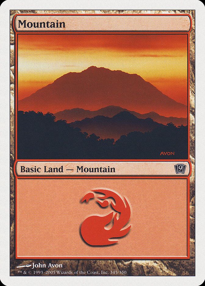 Montagne (345) [Neuvième édition]