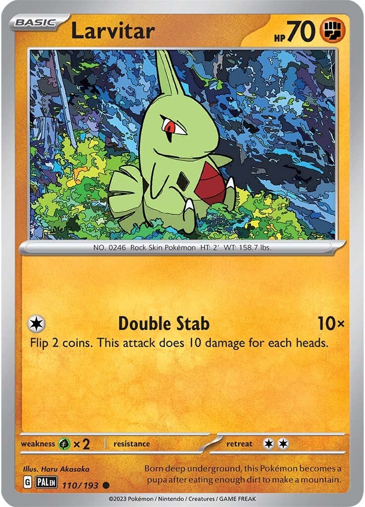 Larvitar (110/193) [Escarlata y Púrpura: Evolución en Paldea]
