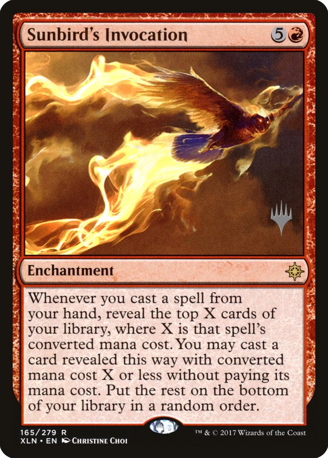Invocation de l'oiseau-soleil (Booster promo) [Promos Ixalan]