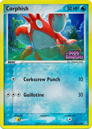 Corphish (62/110) (Estampado) [EX: Holon Phantoms]