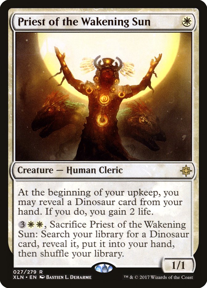 Prêtre du soleil éveillé [Ixalan]