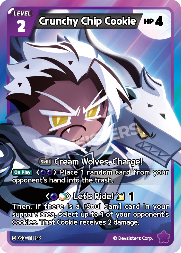 Image for Crunchy Chip Cookie (BS3-111) (BS3) - CookieRun: Braverse TCG