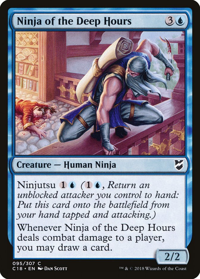 Ninja des heures profondes [Commander 2018]