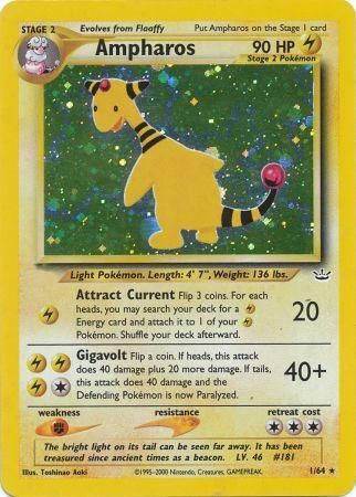 Ampharos (1/64) [Neo Revelation Illimité]