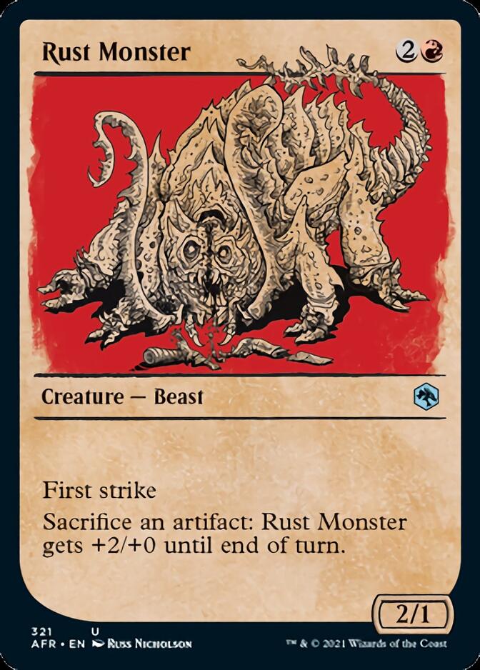Monstre rouille (vitrine) [Donjons & Dragons : Aventures au pays des Royaumes Oubliés]