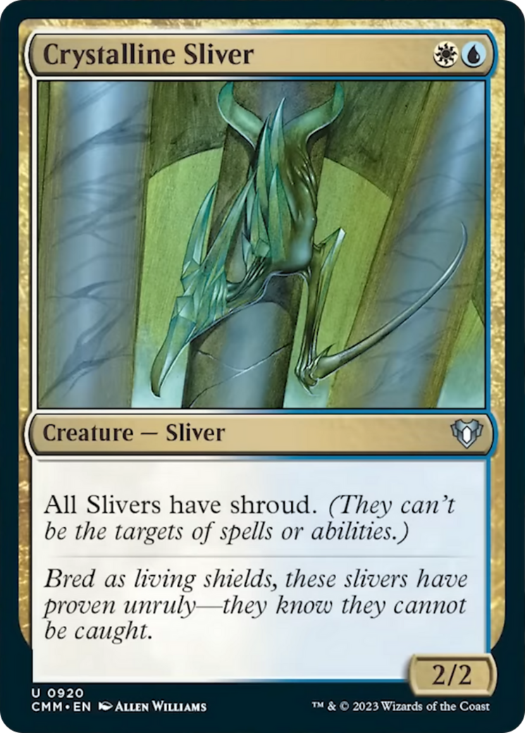 Éclat cristallin [Commander Masters]