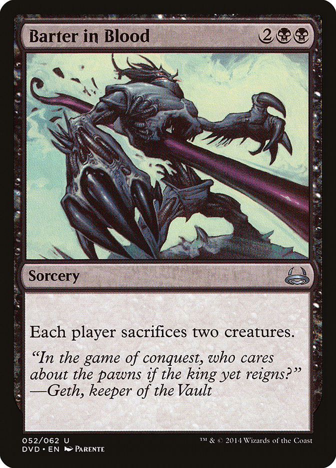 Troc de sang (Divin contre Démons) [Duel Decks Anthology]