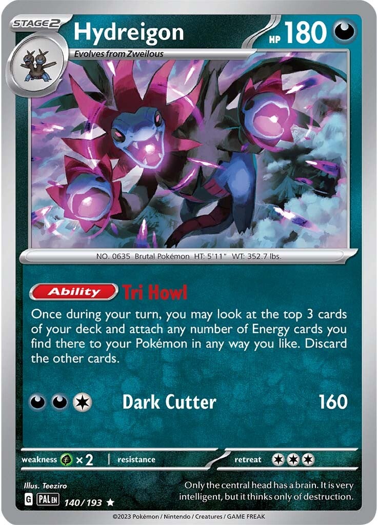 Hydreigon (140/193) [Escarlata y Púrpura: Evolución en Paldea]