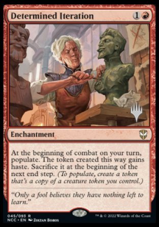 Itération Déterminée (Promo Pack) [Rues de la Nouvelle Capenna Commander Promos]