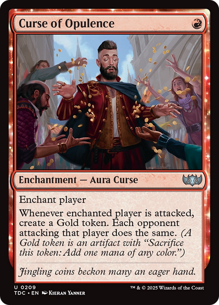 Malédiction de l'opulence [Commander Tarkir : Tempête draconique]