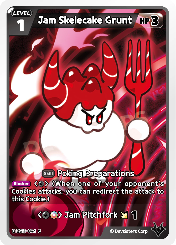 Image for Jam Skelecake Grunt (BS11-094) (BS11) - CookieRun: Braverse TCG